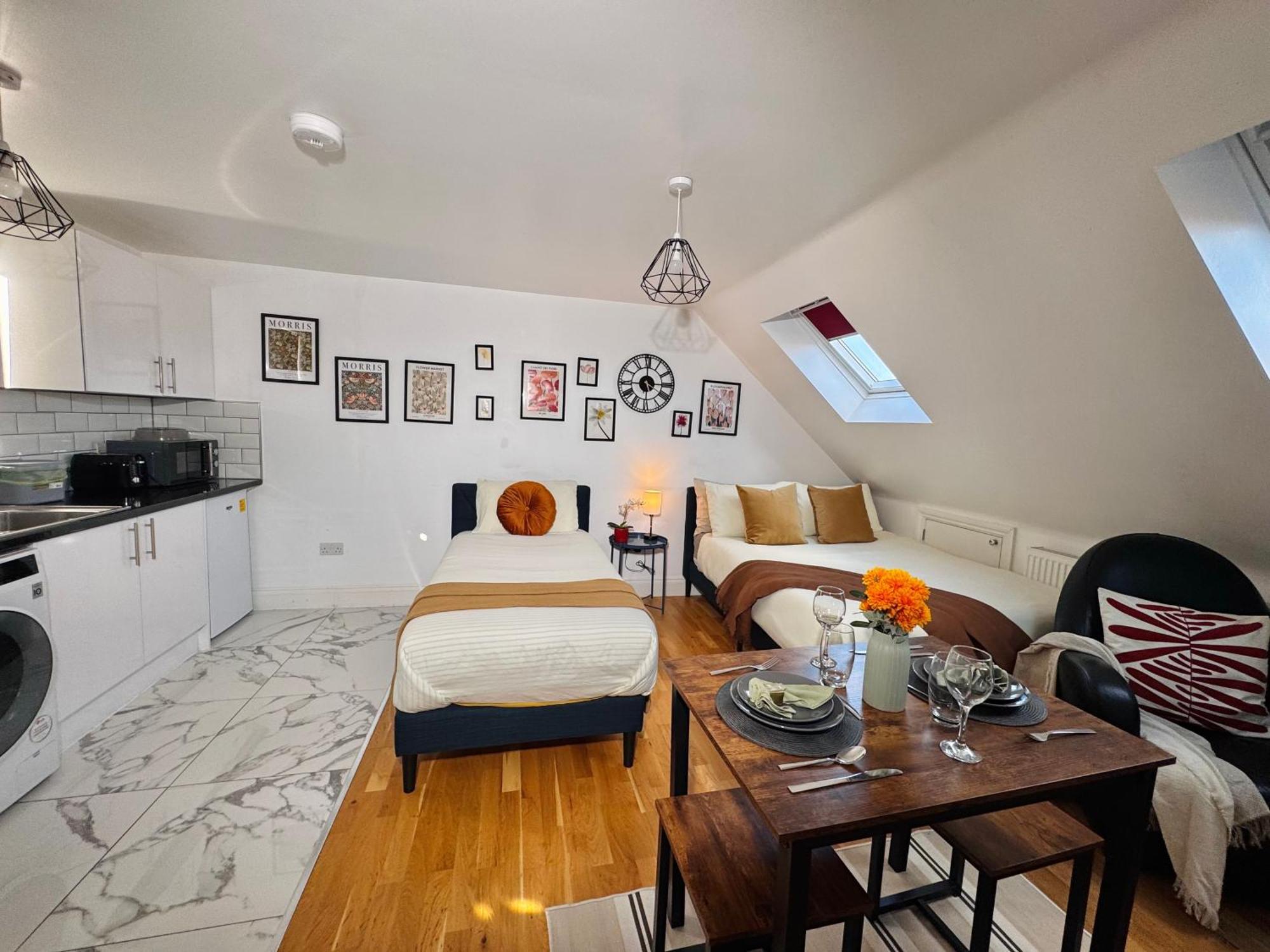 Ideal Studio Loft 30Min To Central Londres Extérieur photo